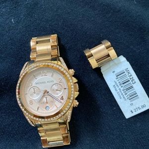Michael Kors rose gold watch